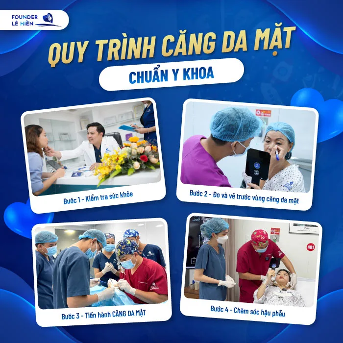 Quy trình căng da mặt chuẩn Y khoa