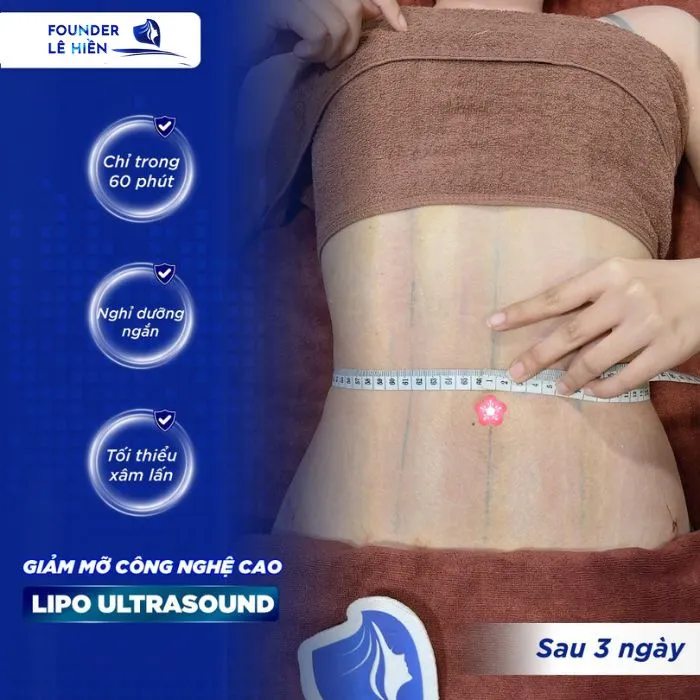 Lipo Ultrasound là công nghệ hút mỡ bụng được giới chuyên gia đánh giá cao