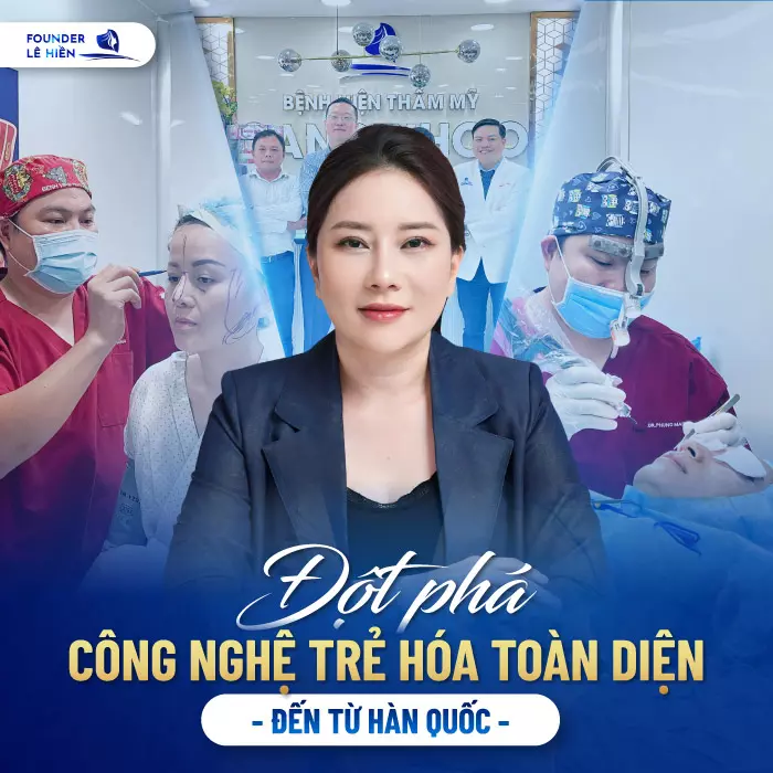 Gangwhoo tự hào là đơn vị tiên phong sở hữu công nghệ Căng da mặt bằng chỉ Firin Nano Collagen