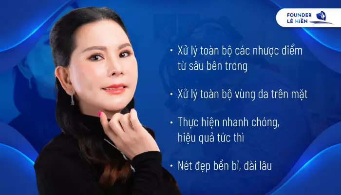 Căng da mặt bằng chỉ nâng cơ Lifting Collagen giúp bạn trẻ hóa làn da toàn diện