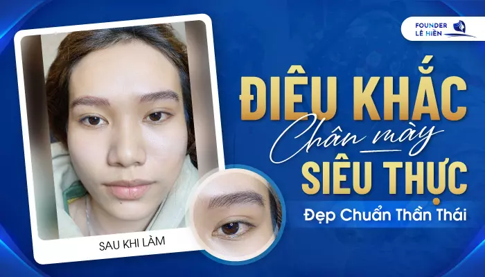 Điêu khắc chân mày là công nghệ phun xăm thẩm mỹ tiên tiến