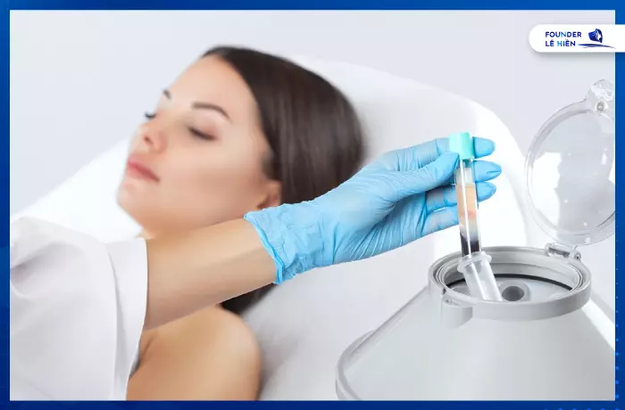 Điều trị sẹo rỗ bằng máu tự thân giúp da phục hồi từ sâu bên trong