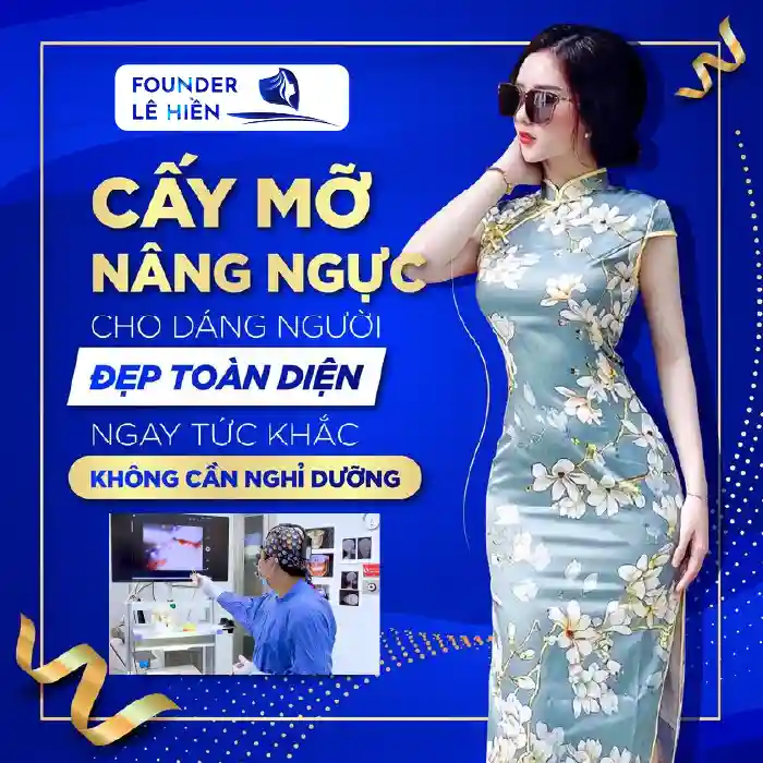 Nâng ngực bằng mỡ tự thân