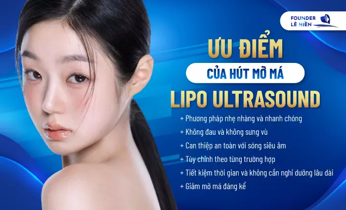 Công nghệ hút mỡ má Lipo Ultrasound đem lại rất nhiều lợi ích