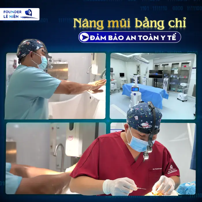 Lưu ý khi chọn cơ sở thực hiện nâng mũi bằng chỉ uy tín - Đảm bảo an toàn