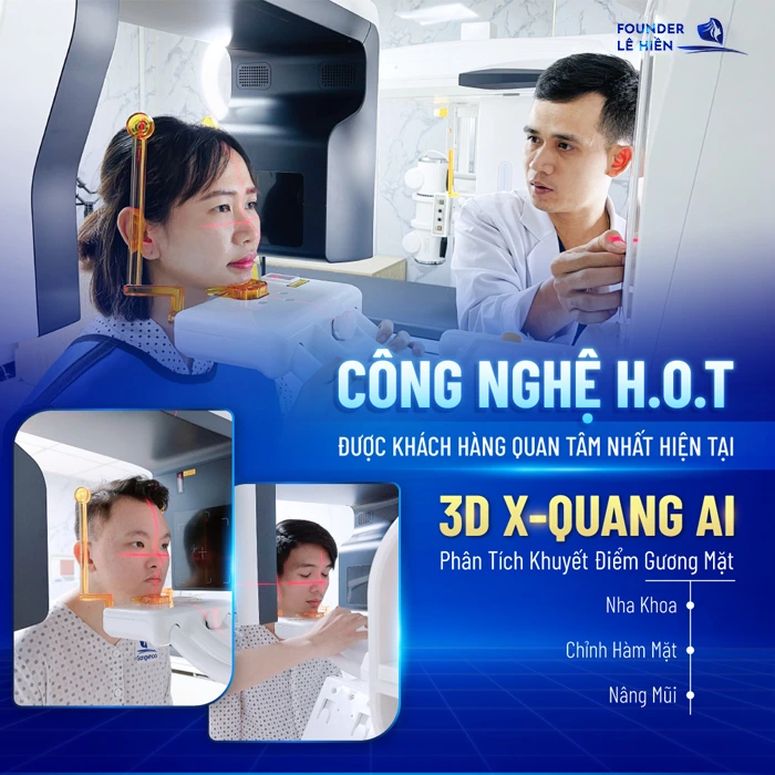 Áp dụng công nghệ AI vào phẫu thuật nâng mũi