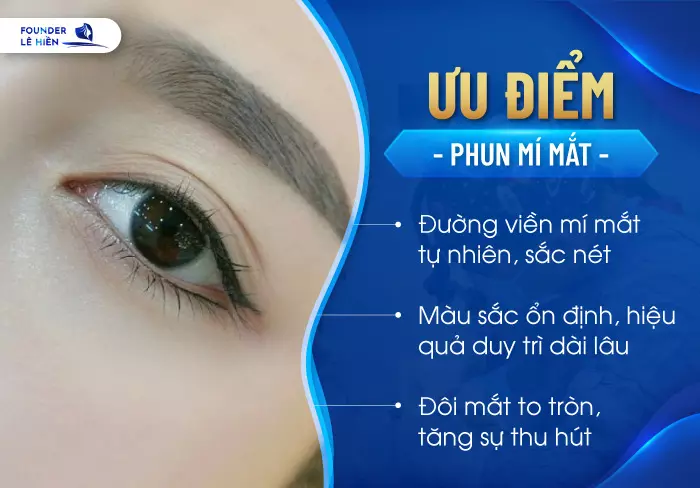 Sở hữu đôi mắt đẹp sắc nét mà không cần phải tốn thời gian trang điểm mỗi ngày với phun mí mắt dưới