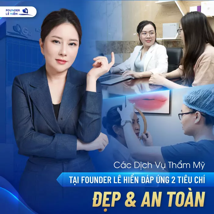 Lê Hiền luôn để cao tính AN TOÀN TRONG THẨM MỸ