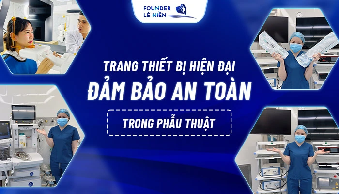 Trang thiết bị y tế công nghệ cao đáp ứng mọi điều kiện trong các loại hình phẫu thuật