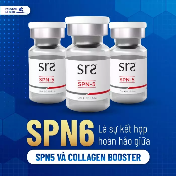 SPN6 không chỉ giúp trẻ hóa da mà còn giải quyết triệt để và nhanh chóng mọi vấn đề về da