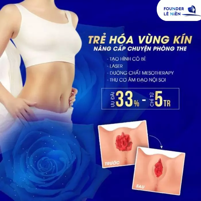 Cập nhật bảng giá thẩm mỹ vùng kín mới nhất