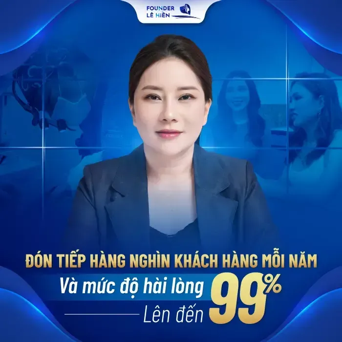 BVTM của Founder Lê Hiền  - Cơ sở thẩm mỹ hàng đầu tại Việt Nam
