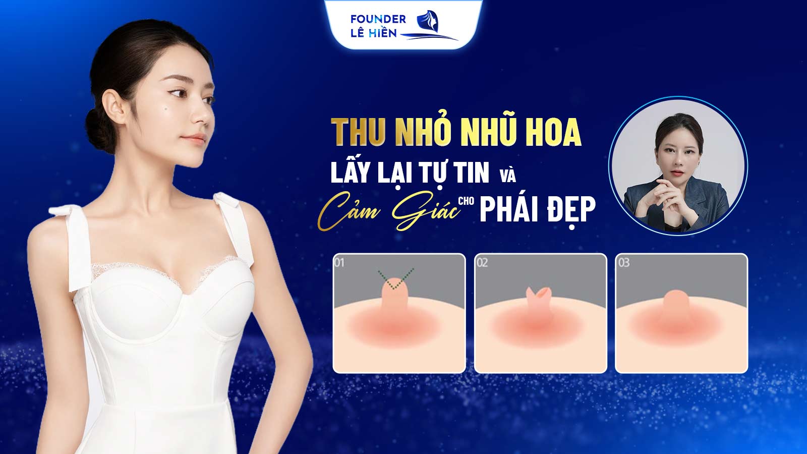 Thu Nhỏ Nhũ Hoa Lấy Lại Tự Tin Và "Cảm Giác" Cho “Phái Đẹp”