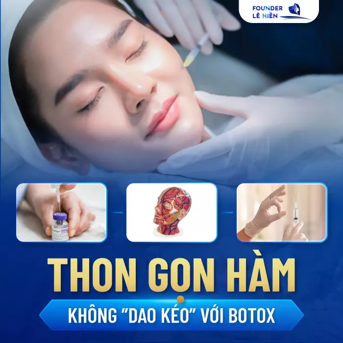 Thon Gọn Góc Hàm Không "Dao Kéo" - Khuôn Mặt Đẹp Chuẩn V-Line 2 Botox được chiết xuất từ vi khuẩn Botulinum, đã qua xử lý nghiêm ngặt, đảm bảo an toàn cho cơ thể.