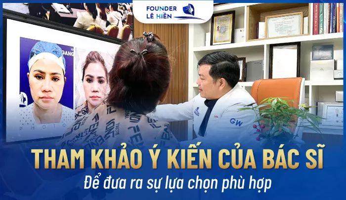 Tiêm Filler Tai Tài Lộc - Tai Đẹp Chuẩn Phong Thủy, Phát Tài Phát Lộc 8 Cân nhắc hỏi ý kiến bác sĩ trước khi quyết định tiêm filler