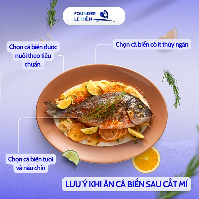 Bạn cần lưu ý khi chọn ăn cá biển