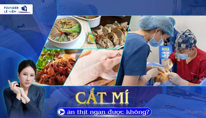 cat mi an thit ngan duoc khong