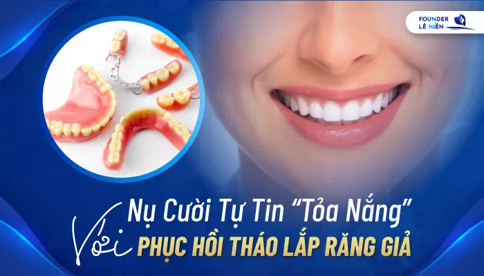 Phục hồi tháo lắp răng giả