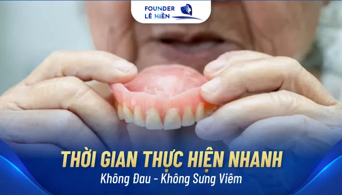 Phục hồi tháo lắp răng giả