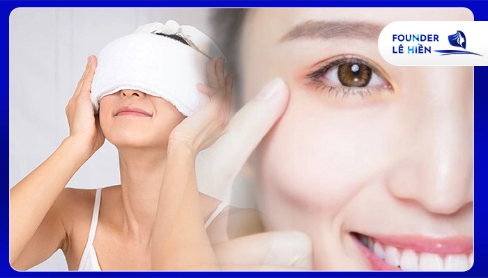 Hướng dẫn nhanh cách chườm lạnh sau cắt mí