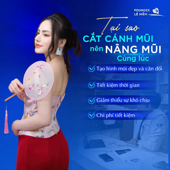 Nâng Mũi Có Nên Cắt Cánh Mũi Không