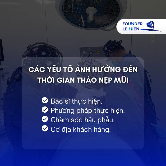 Các yếu tố ảnh hưởng đến thời gian thép nẹp mũi