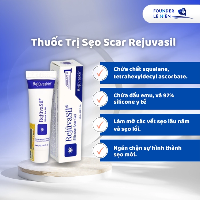 Thuốc liền sẹo sau cắt mí Scar Rejuvasil