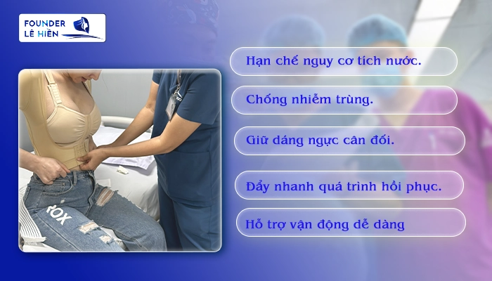 Vì Sao nên mặc Áo Định Hình Sao Khi Treo Ngực sa Trễ?