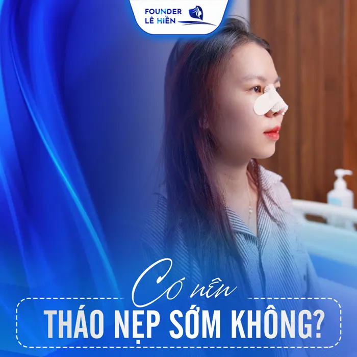 Nâng Mũi Mấy Ngày Tháo Băng