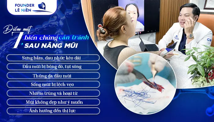 Nâng Mũi Có Bị Biến Chứng Không