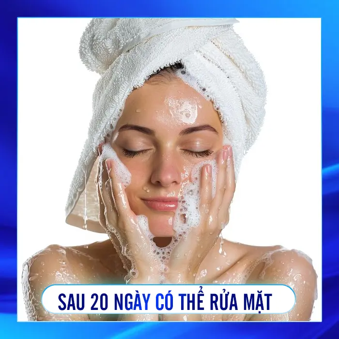 Nâng Mũi Bao Lâu Thì Được Dùng Sữa Rửa Mặt