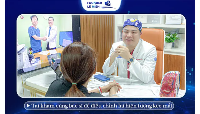 Nâng Mũi Bị Kéo Mắt Phải Làm Sao