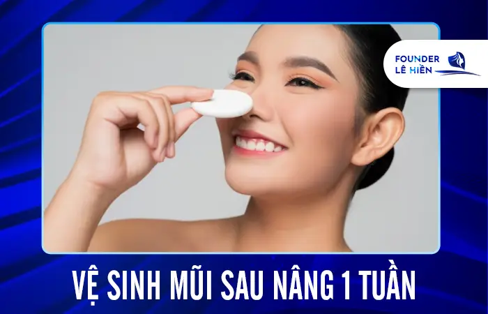 Vệ Sinh Mũi Sau Khi Nâng